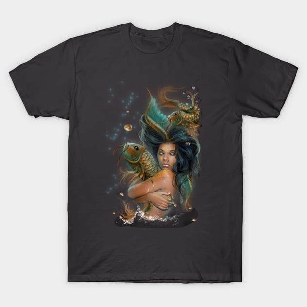 SunQueen Goddess T-Shirt by 3ddream